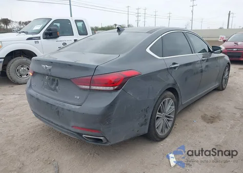 2020 Genesis G80 3.8 Rwd from USA, damaged, VIN KMTFN4JEXLU329767